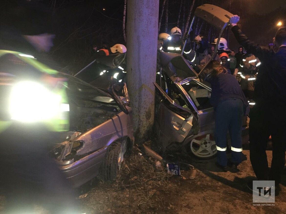 В ДТП на Танковой улице Казани погибли парень с девушкой