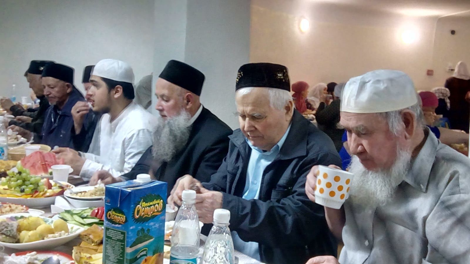 Болгар мәчетендә ифтар мәҗлесе үткәрделәр (+ФОТО)