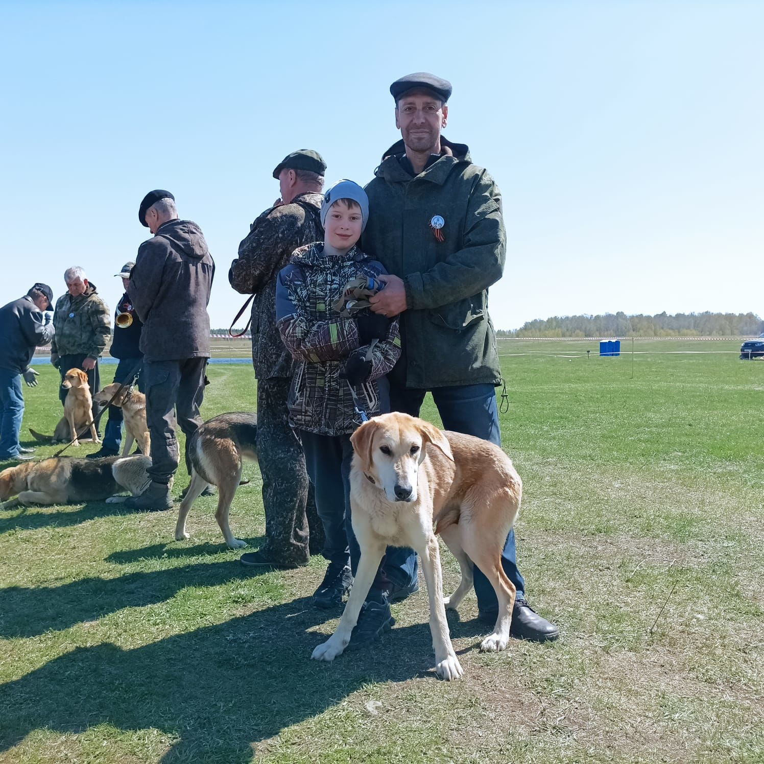 В Спасском районе РТ прошла выставка собак охотничьих пород Лайка и Гончая