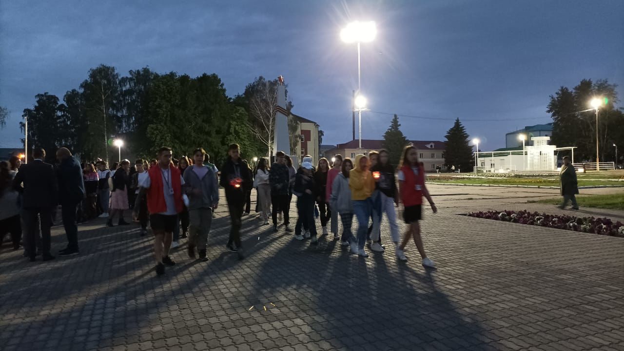 В Болгаре прошëл митинг "Свеча памяти"