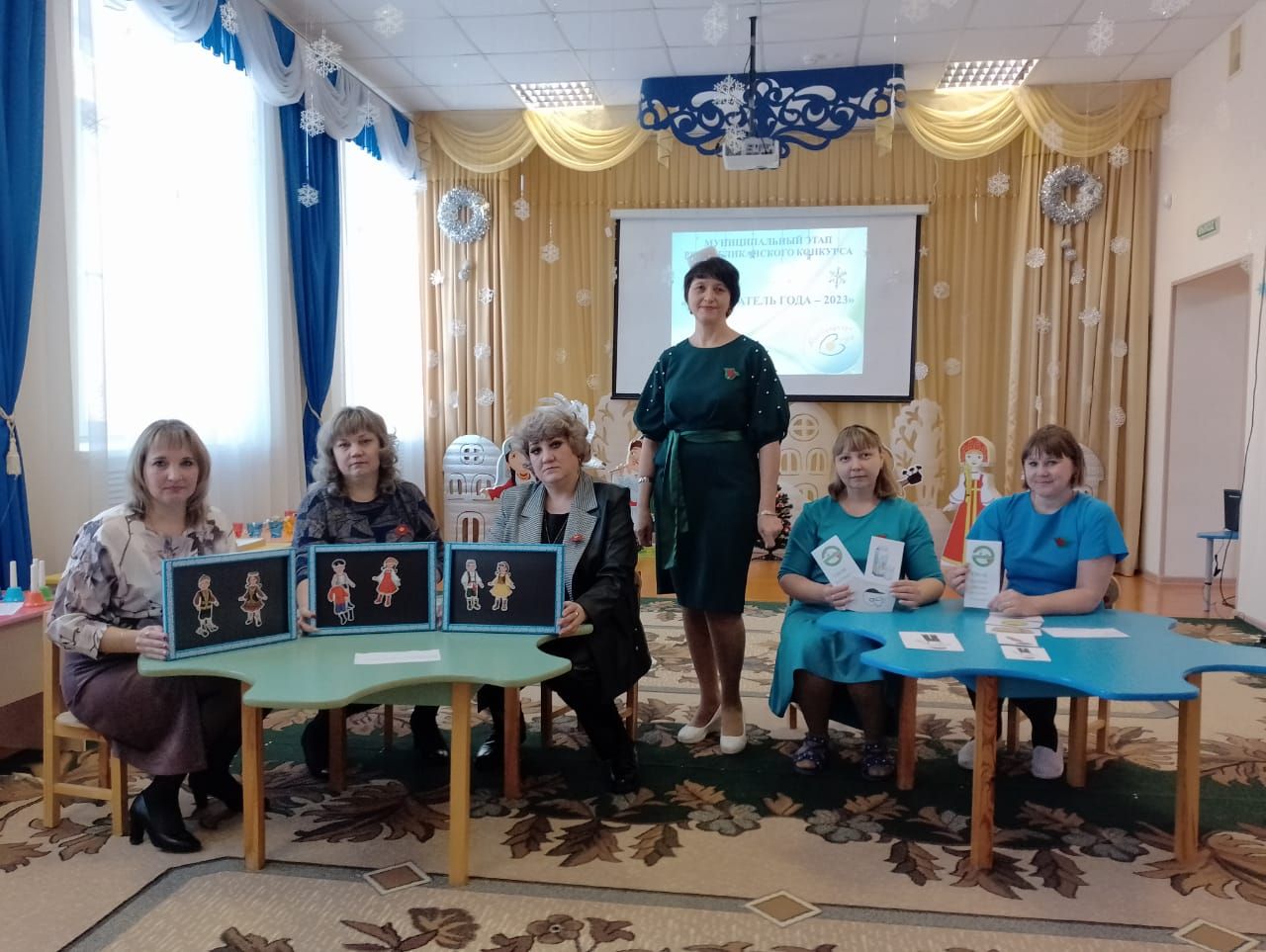 В детском саду «Родничок» воспитатели прошли очередные испытания в рамках конкурса «Воспитатель года»