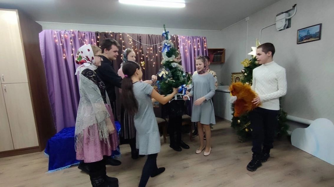 В Свято-Авраамиевском храме города Болгара состоялся детский Рождественский утренник