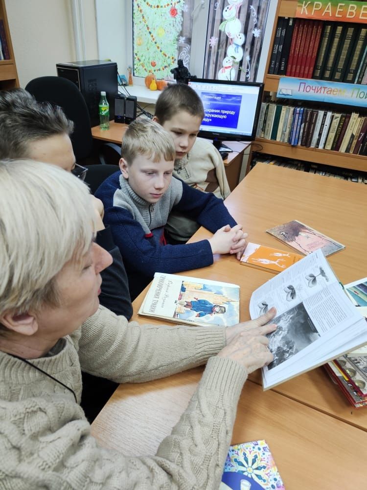 В Иж-Борискинской библиотеке проведён час защиты Земли