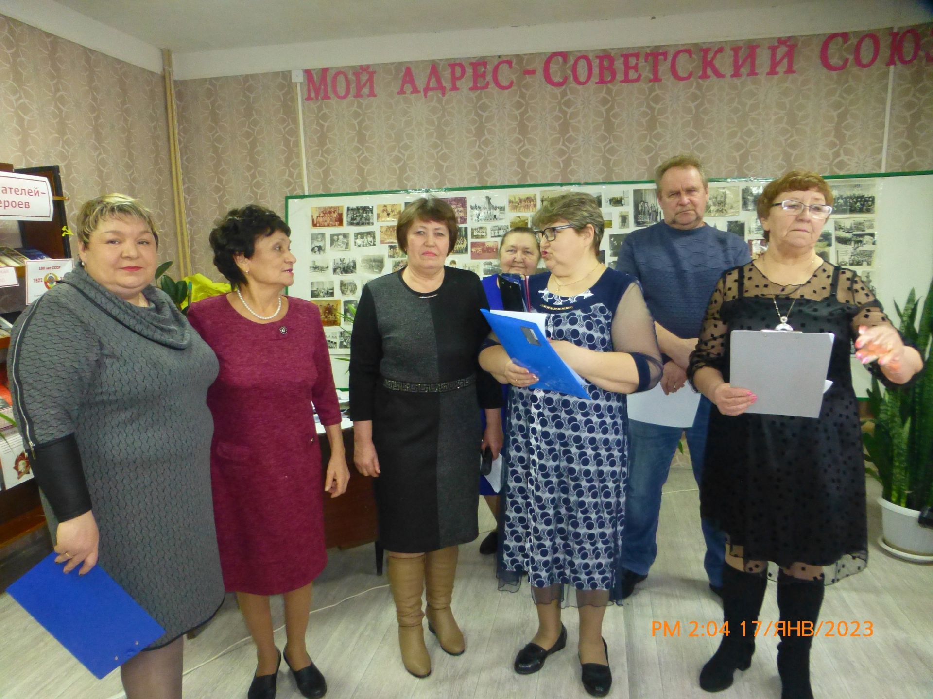 В Антоновском сельском клубе провели ретро-вечер «Мой адрес – Советский Союз»