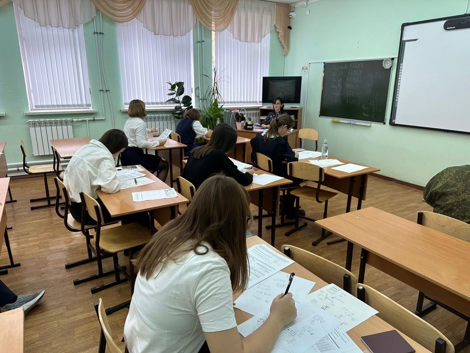 Одиннадцатиклассники ознакомились с процедурой проведения ЕГЭ