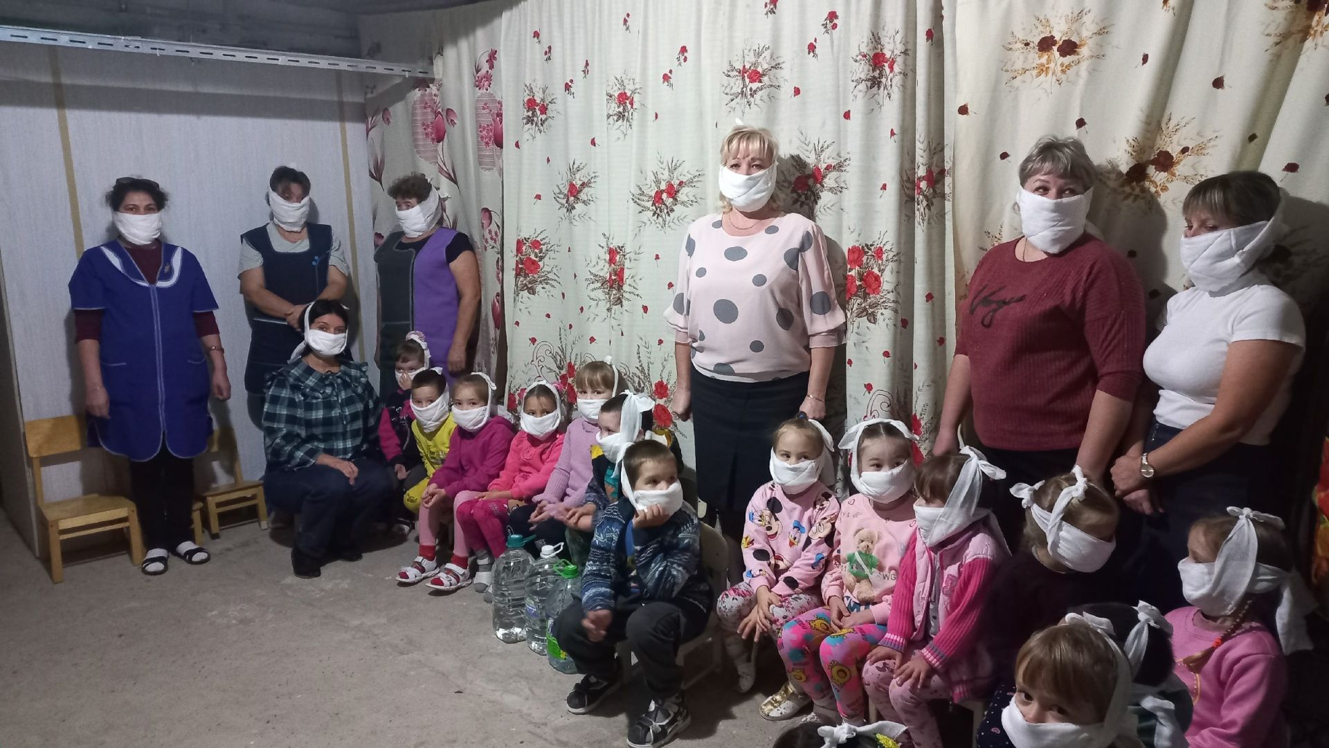 В детском саду «Родничок» прошла тренировка по гражданской обороне