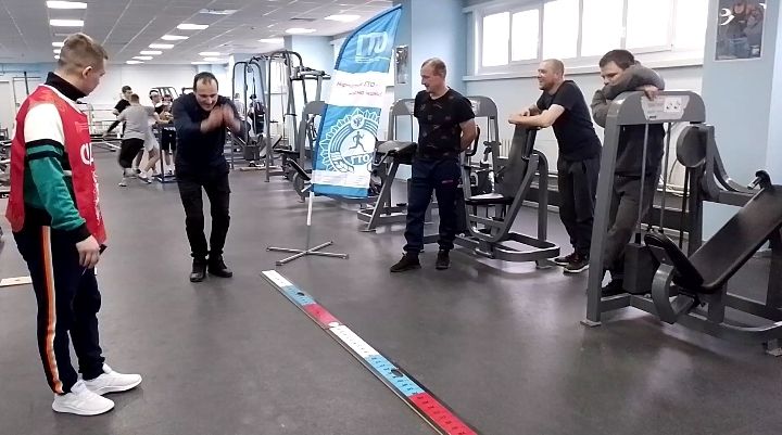 Спасские электрики сдали нормы ГТО