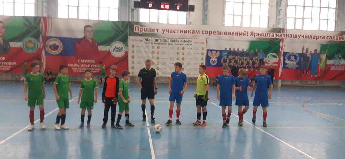 В спортивной школе “Олимп” прошло первенство РТ по мини-футболу