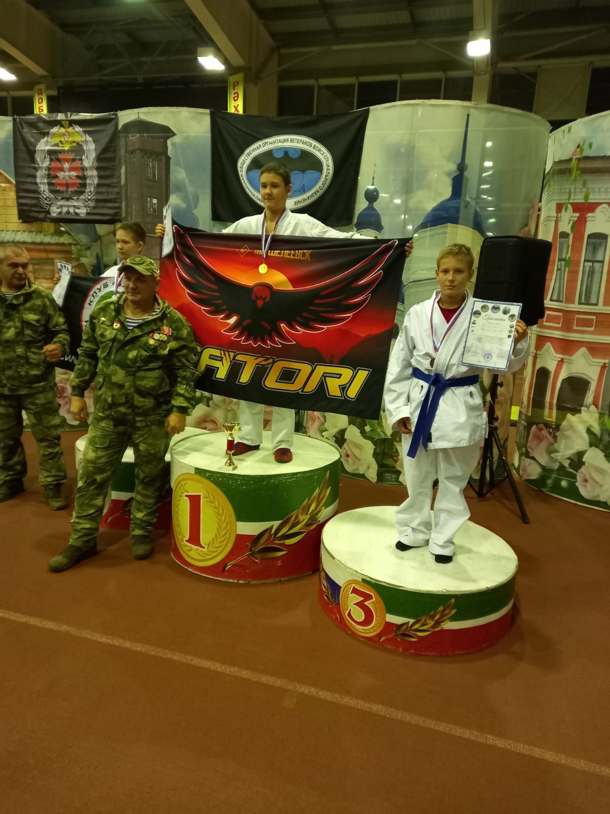 Спортсмены Спасского района выступили на турнире по армейскому рукопашному бою