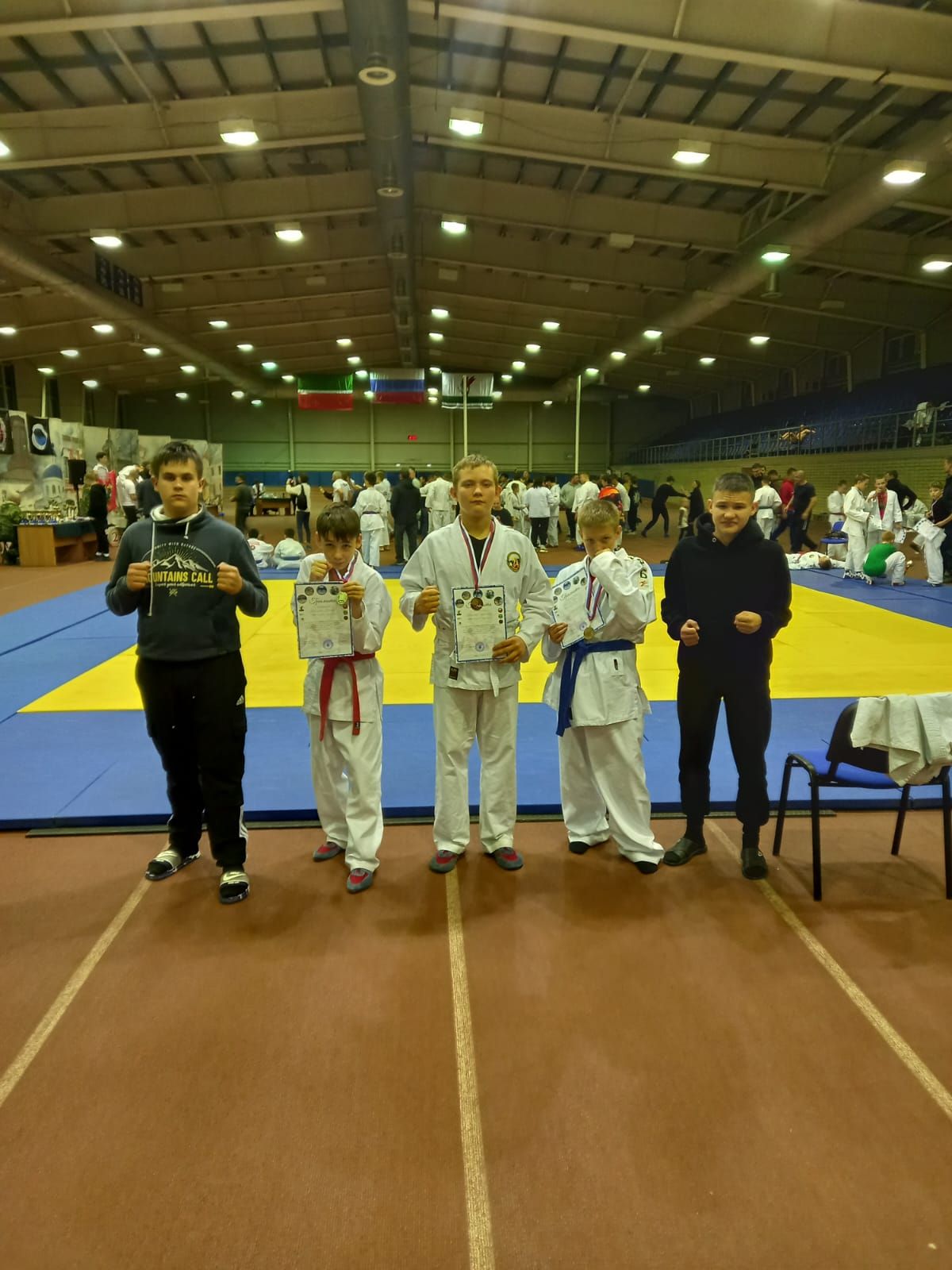 Спортсмены Спасского района выступили на турнире по армейскому рукопашному бою