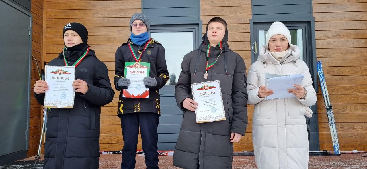 В Болгаре прошли соревнования по лыжным гонкам