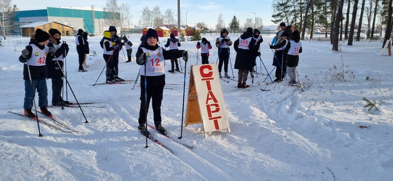 В Болгаре прошли соревнования по лыжным гонкам