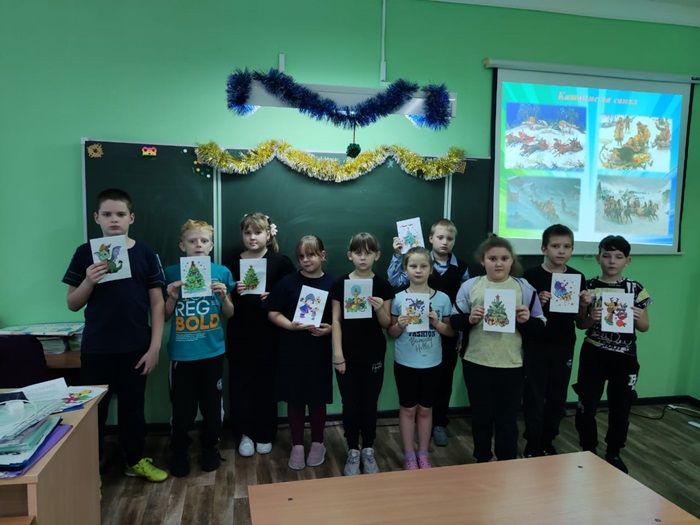 В Болгарской первой школе прошло интерактивное мероприятие «Народные забавы»