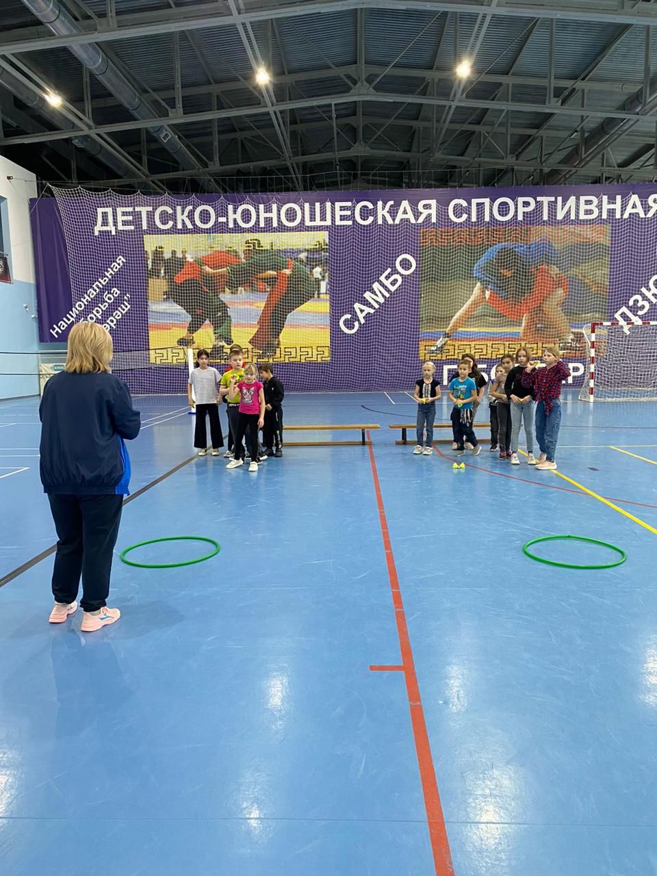 В Болгаре прошли «Весёлые старты» по бадминтону