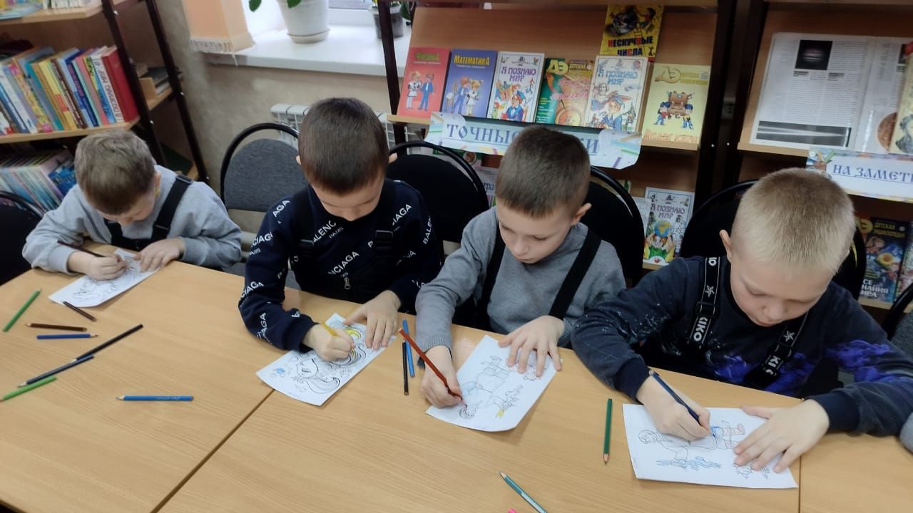 Воспитанники детского сада «Родничок» посетили детскую библиотеку Болгара