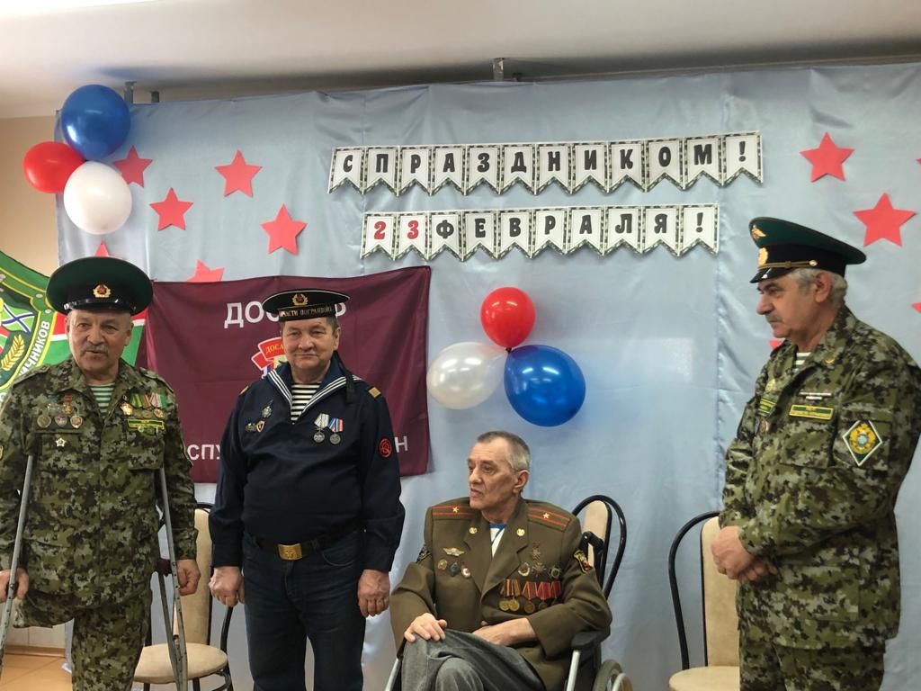 Для подопечных Спасского дома-интерната прошёл Урок мужества
