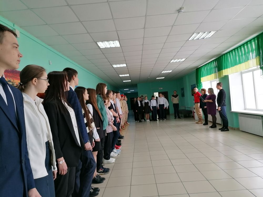 Юнармейскому отряду Болгарской средней школы №1 присвоено имя героя Советского Союза