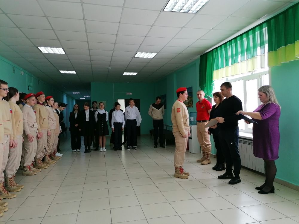 Юнармейскому отряду Болгарской средней школы №1 присвоено имя героя Советского Союза