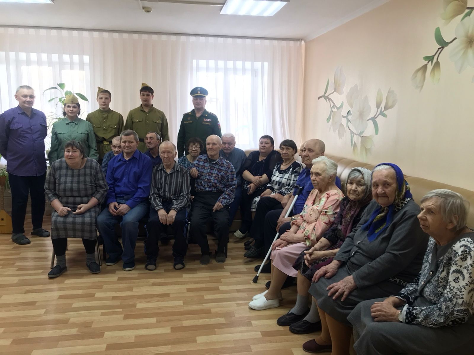 В Спасском доме-интернате провели концертную программу «Мы вместе!»