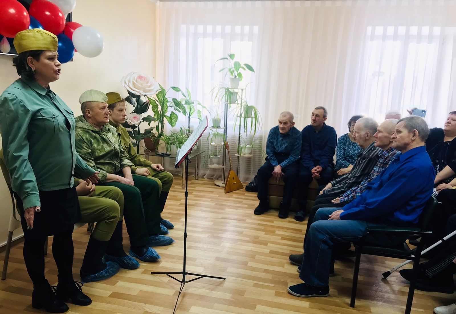В Спасском доме-интернате провели концертную программу «Мы вместе!»