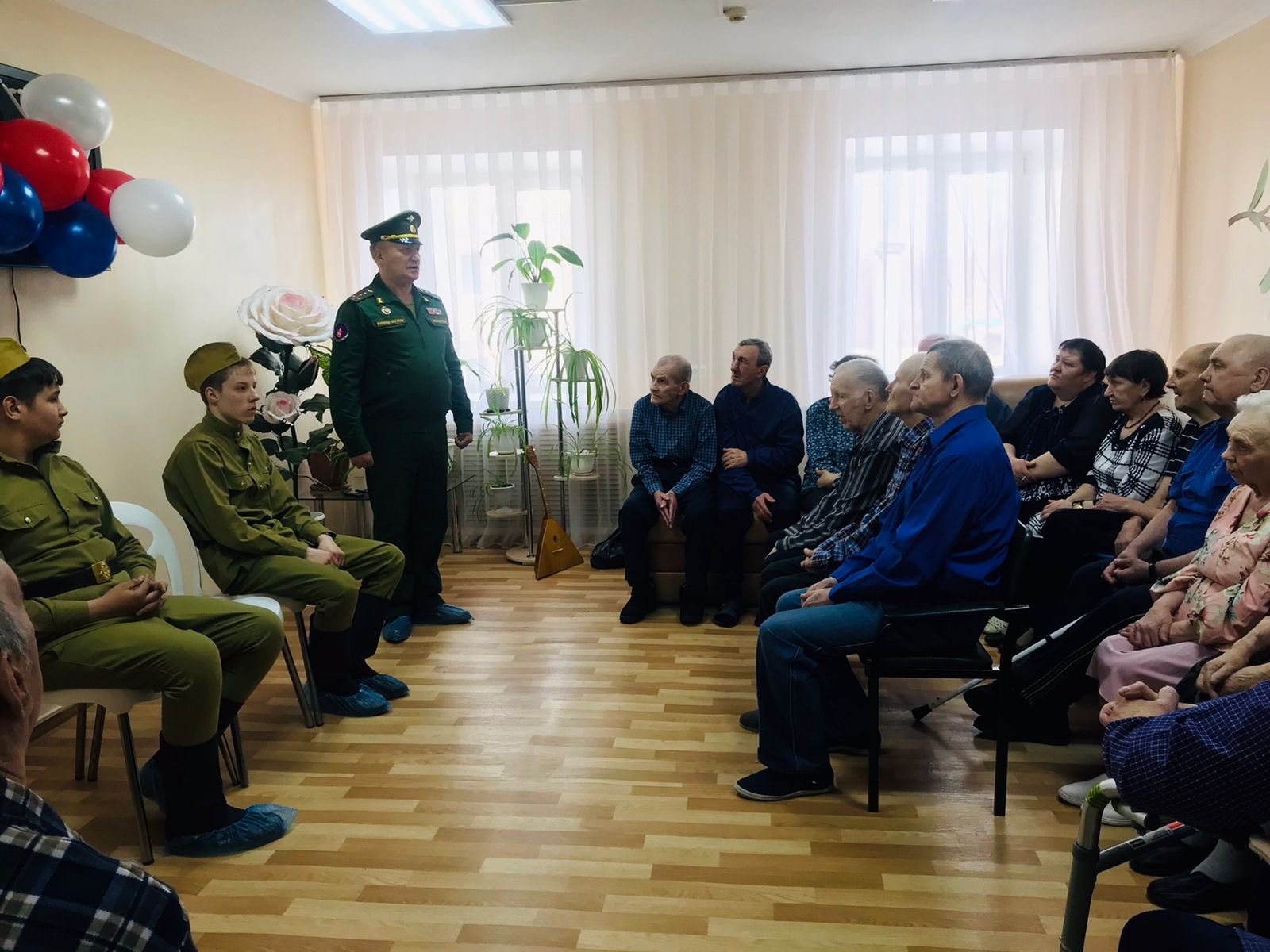 В Спасском доме-интернате провели концертную программу «Мы вместе!»