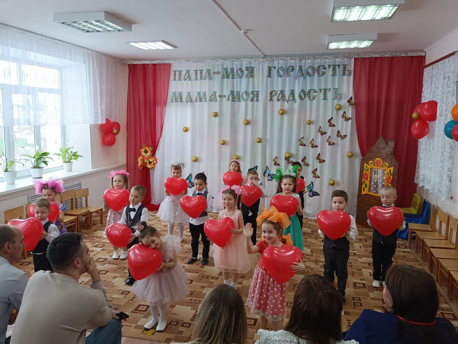 В детском саду «Колосок» провели праздник для родителей