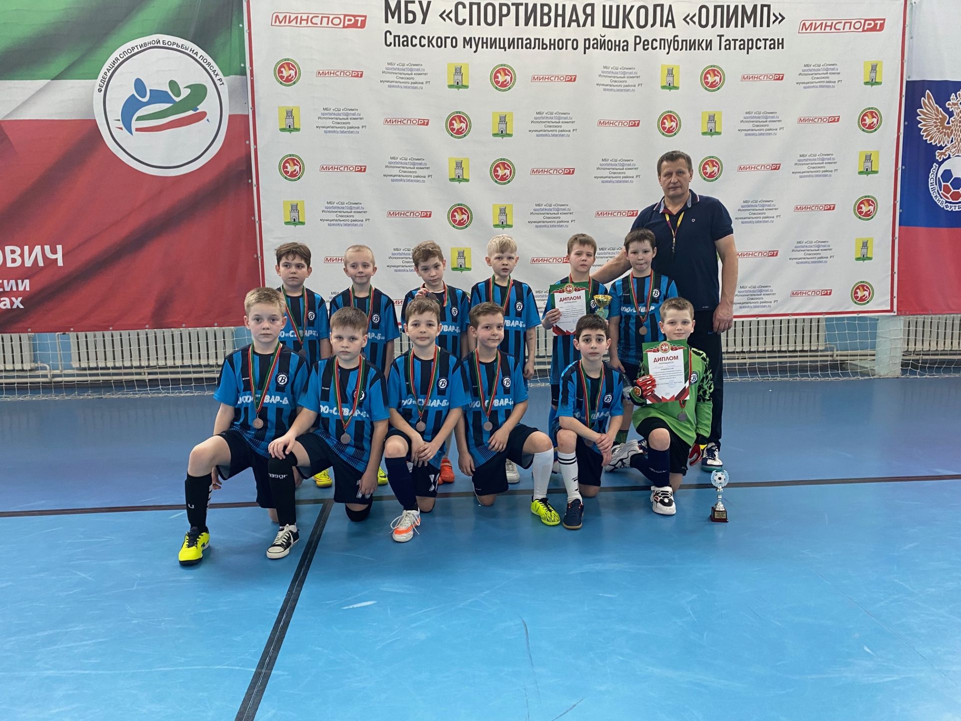 В Болгаре прошёл открытый турнир по мини-футболу Спасского района РТ