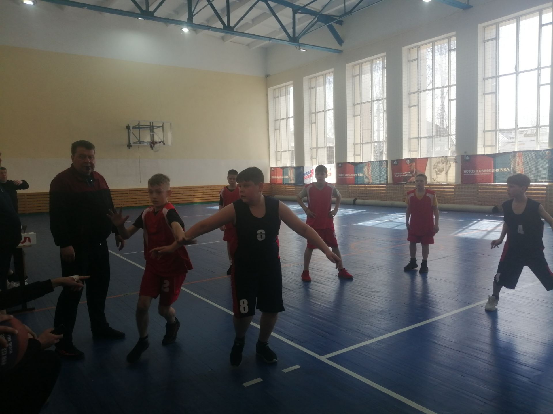 В Спасском районе прошли соревнования по баскетболу «Оранжевый мяч»