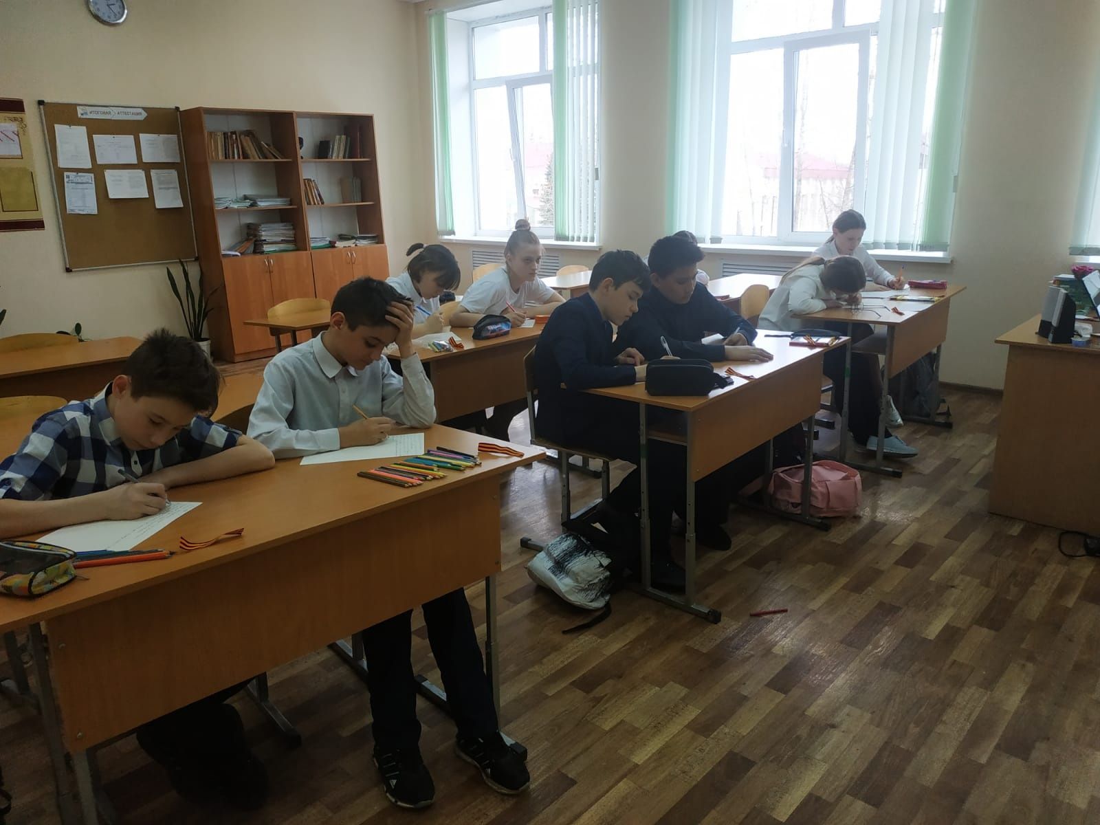 Для школьников санаторной школы-интерната провели мероприятие «Заветные треугольники»