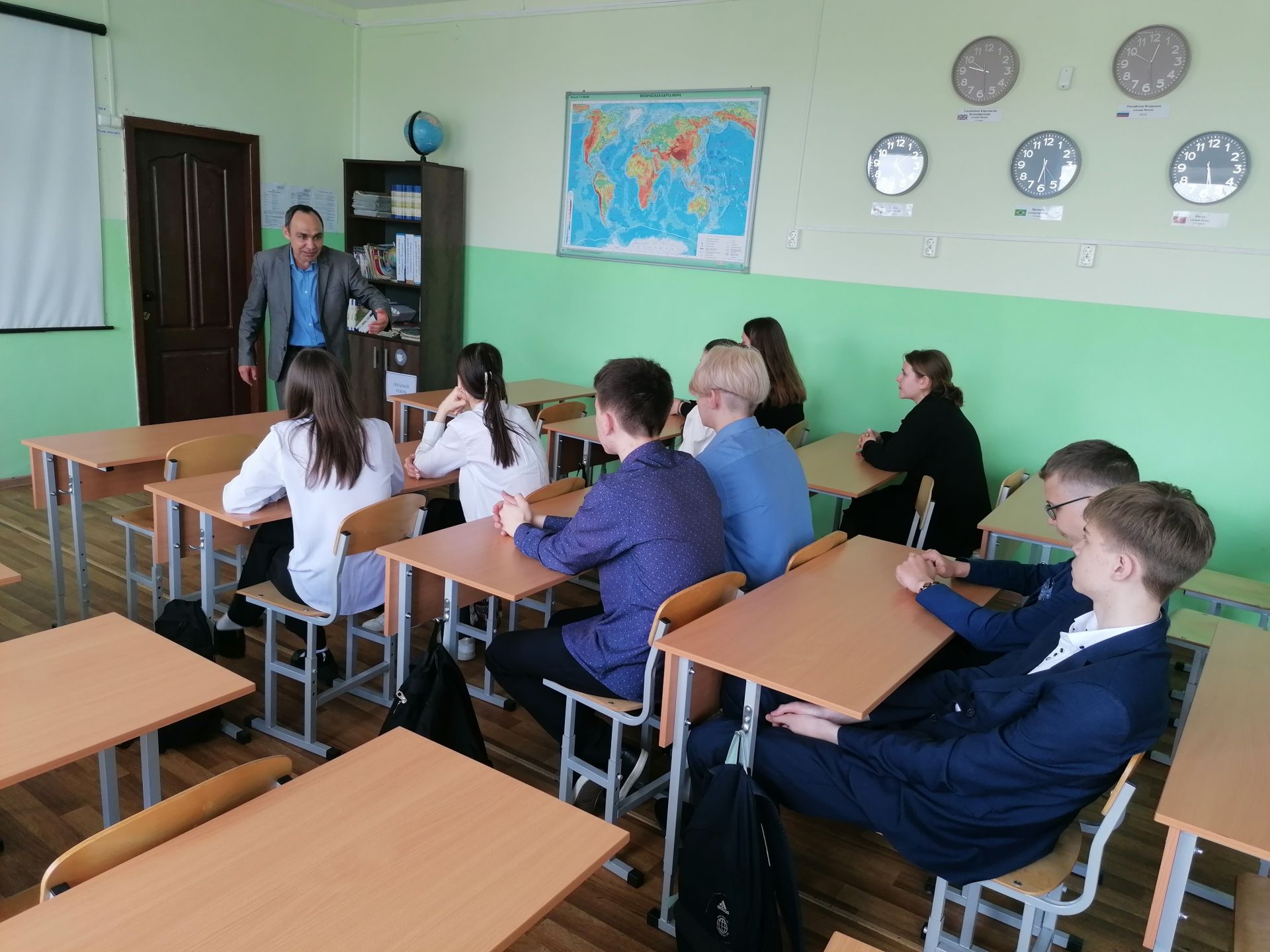 В первой городской школе прошли мероприятия, посвящённые аварии на Чернобыльской АЭС