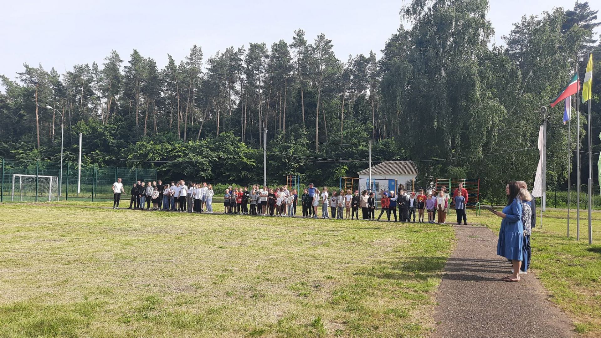 В детском оздоровительном лагере «Болгар» началась первая смена
