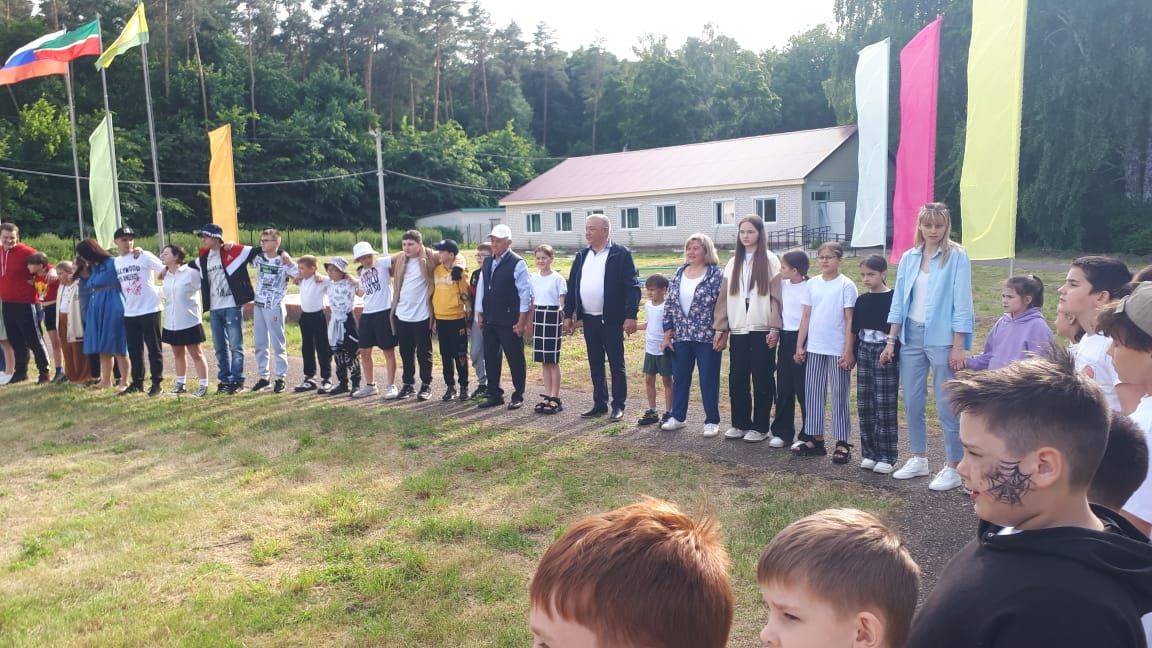 Детский оздоровительный лагерь «Болгар» начал свою работу