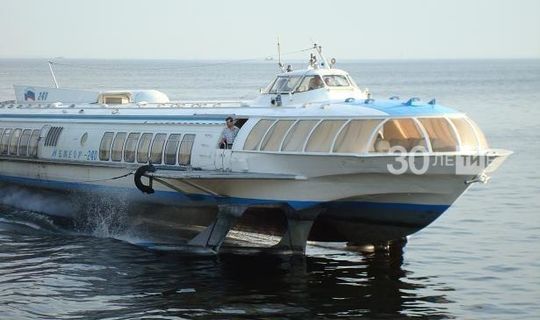 С 1 июня добавилось количество «Метеоров» из Казани в Болгар: расписание рейсов