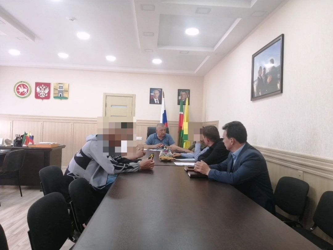 Фаргат Мухаметов встретился с мобилизованными, находящимися в отпуске
