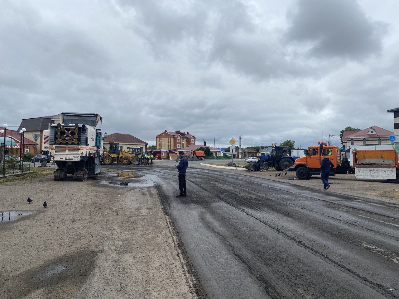В Болгаре частично перекрыты центральные улицы