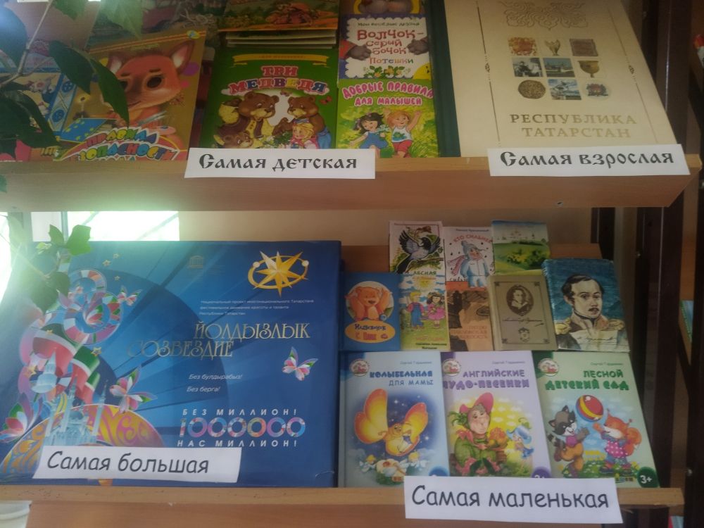 В читальном зале детской библиотеки открылась книжная выставка-завлекалочка