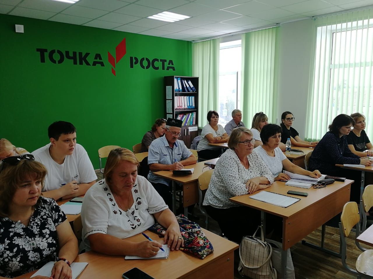 В первой школе Болгара прошло заседание секции учителей биологии и химии