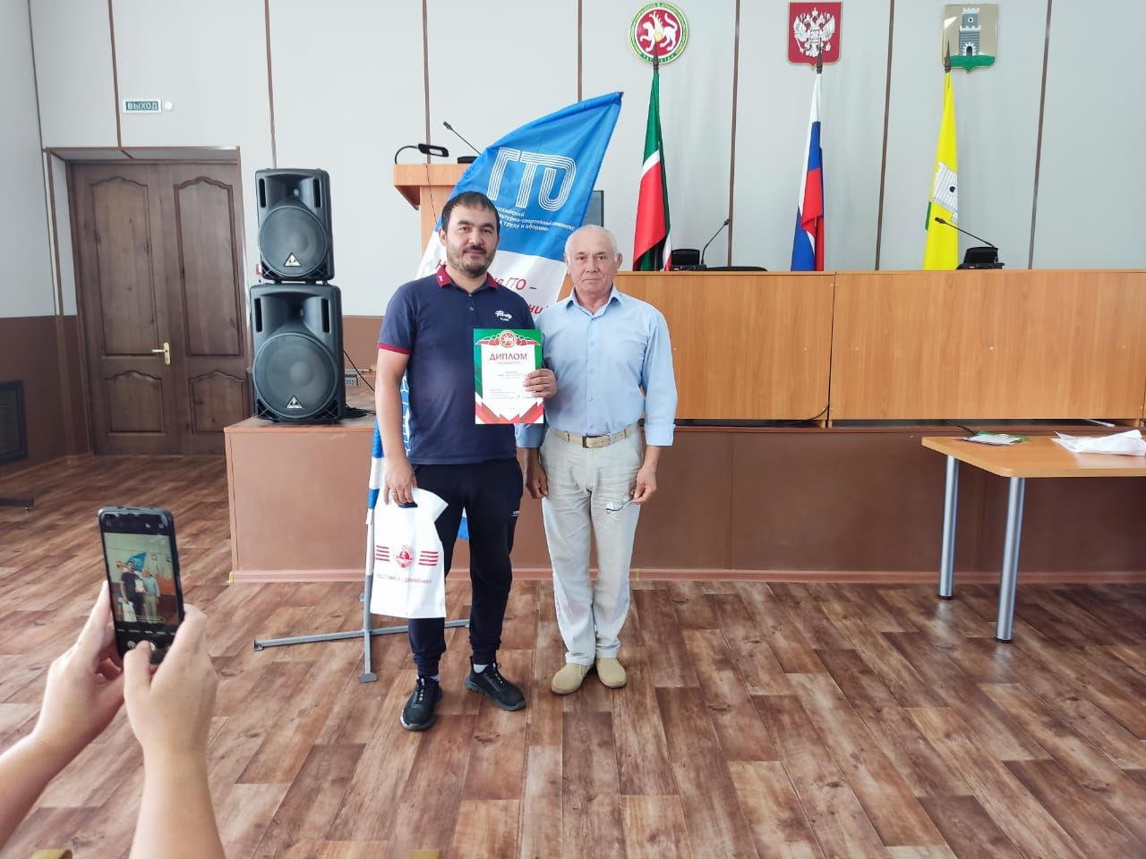 В Болгаре наградили победителя фотоконкурса «Мой успех в ГТО»