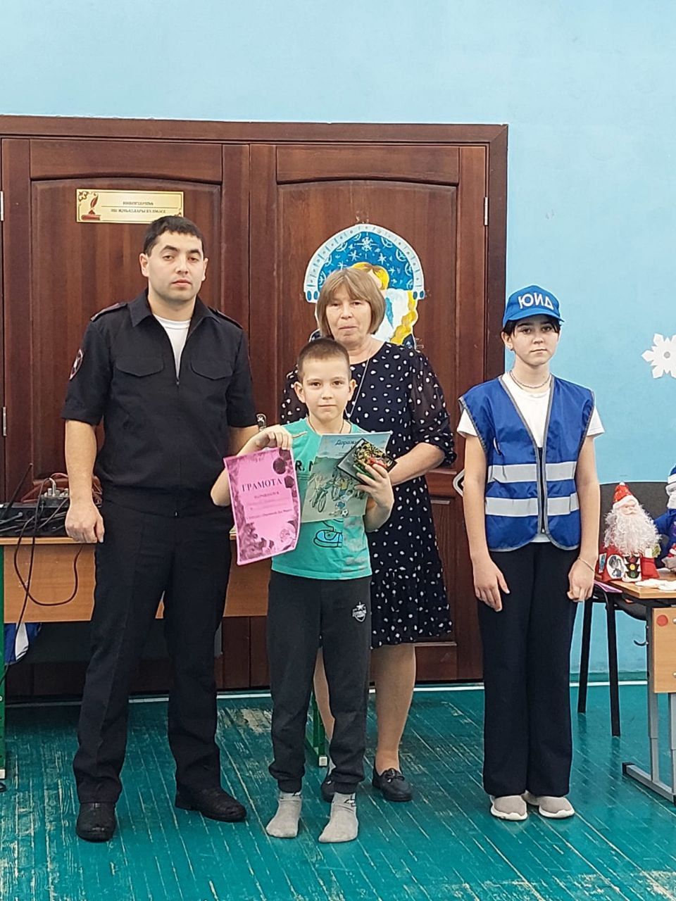 В Болгарской первой школе прошли соревнования по ПДД