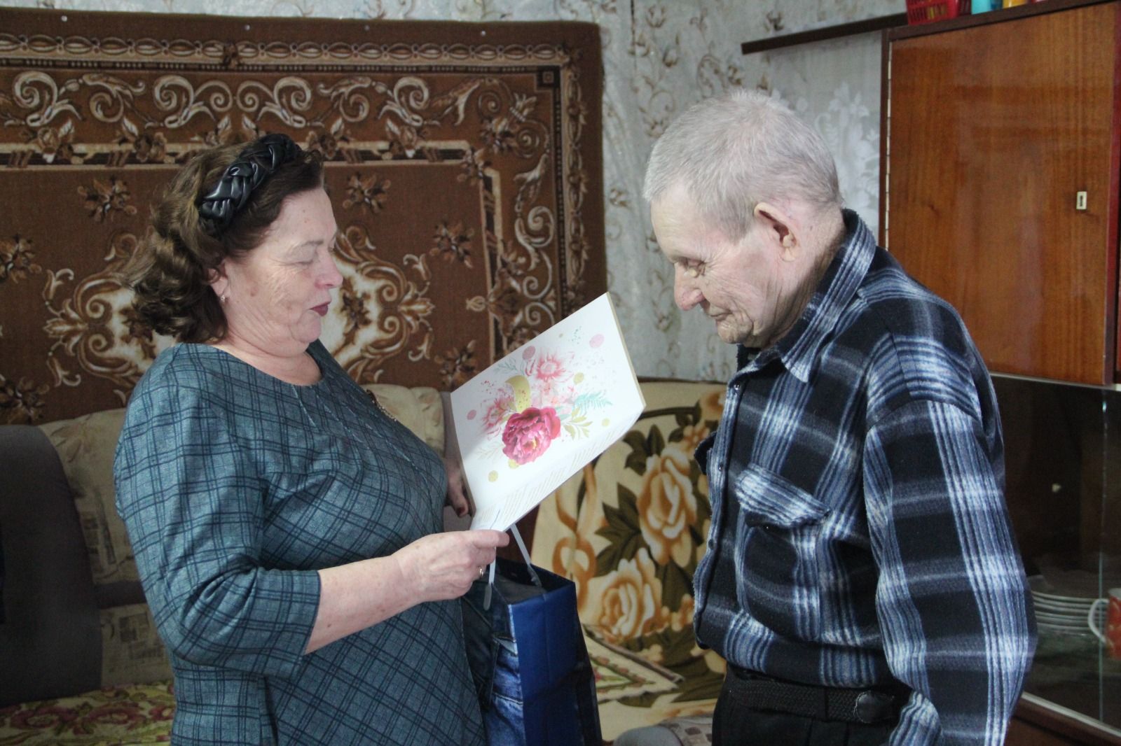 90-летний юбилей отметил житель села Полянки