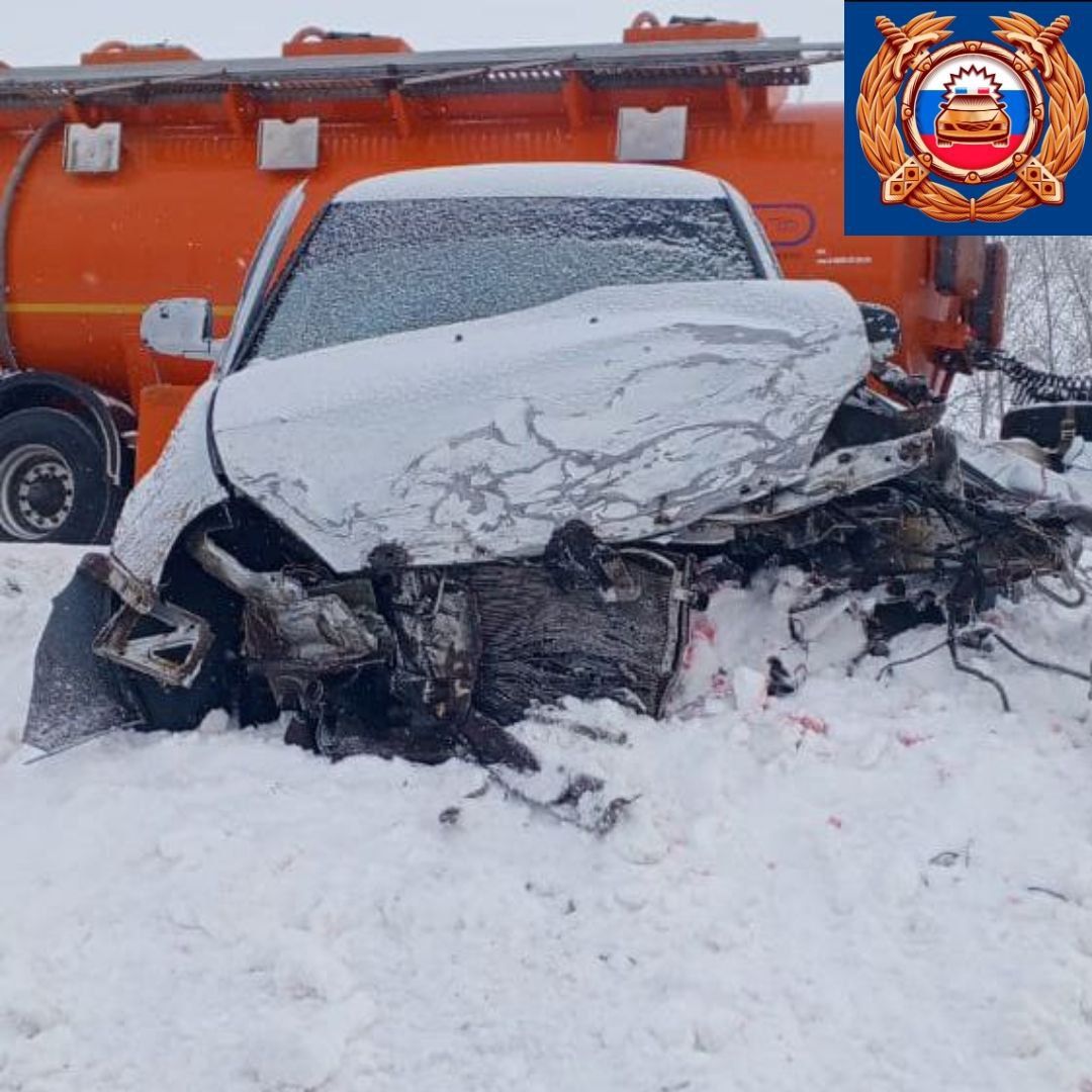 В Спасском районе столкнулись два автомобиля