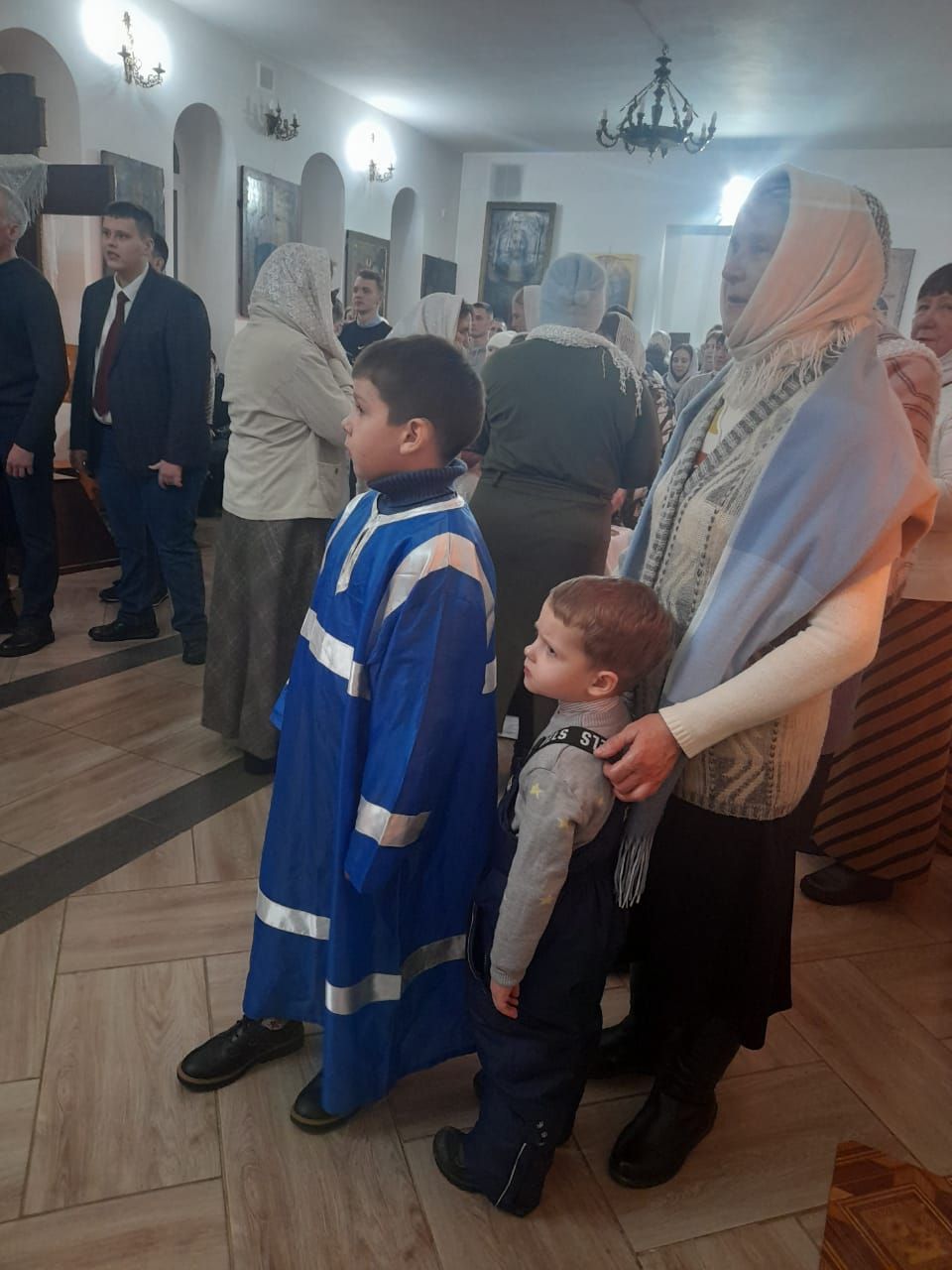 Православные спассцы встретили Рождество Христово