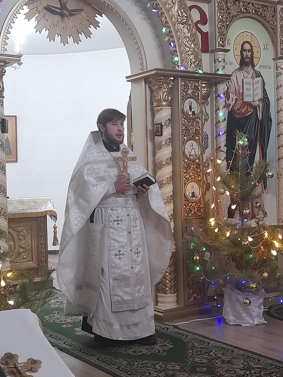 Православные спассцы встретили Рождество Христово