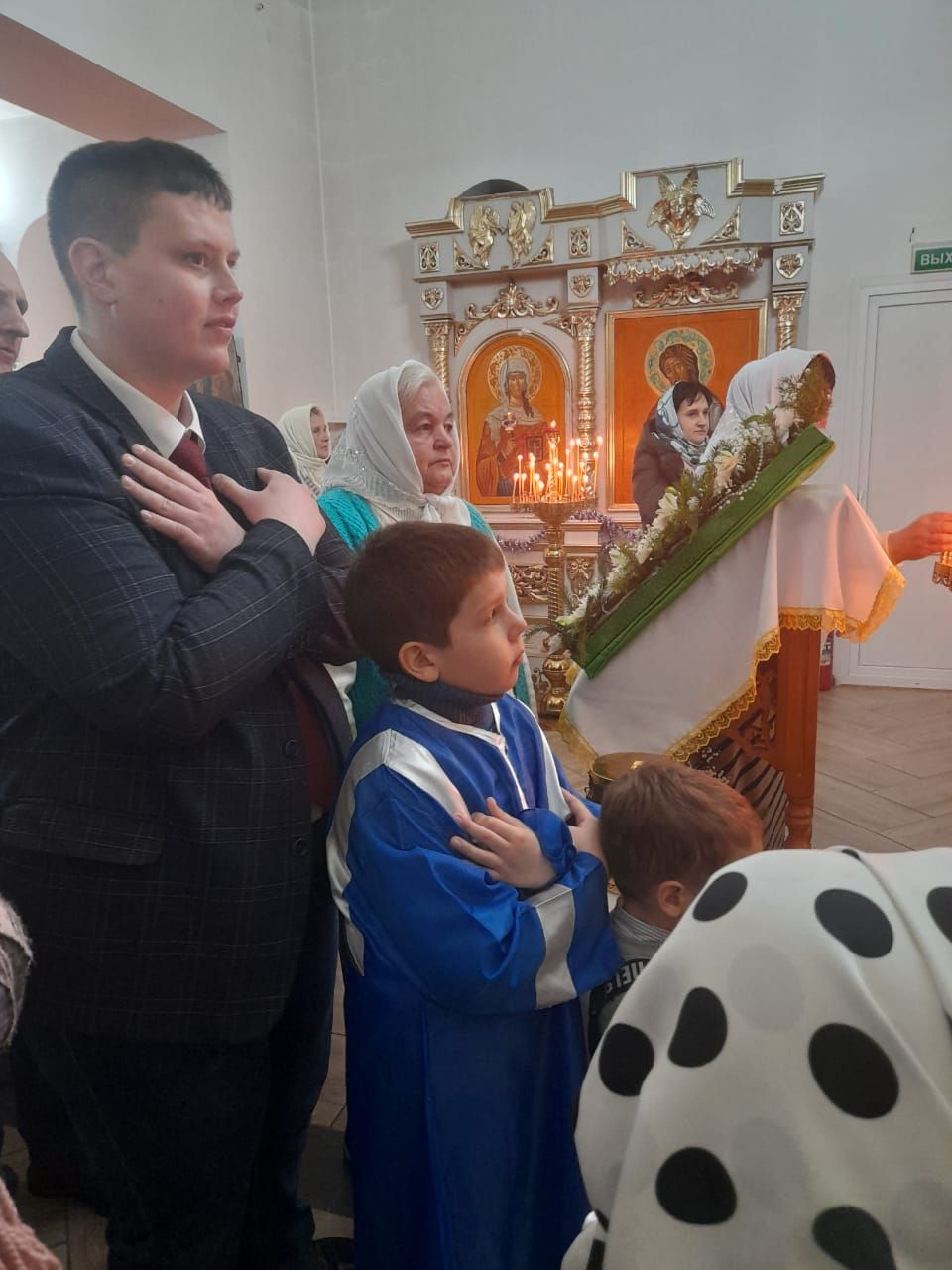 Православные спассцы встретили Рождество Христово