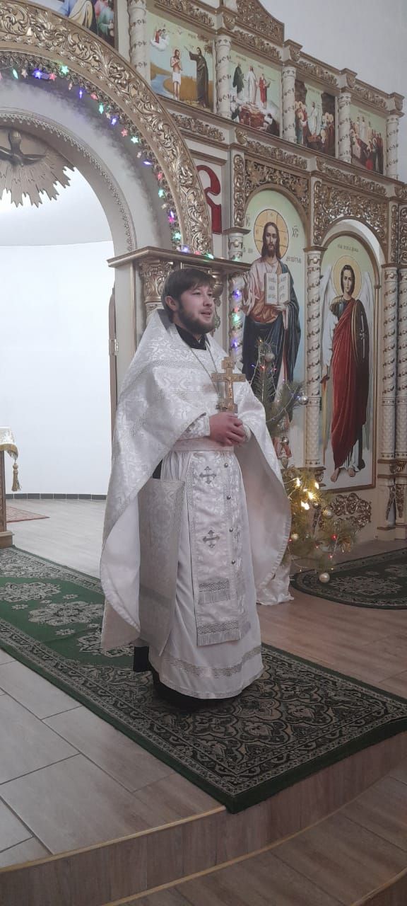 Православные спассцы встретили Рождество Христово