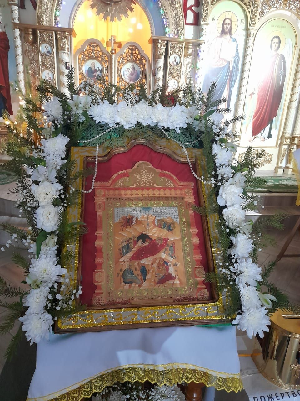 Православные спассцы встретили Рождество Христово