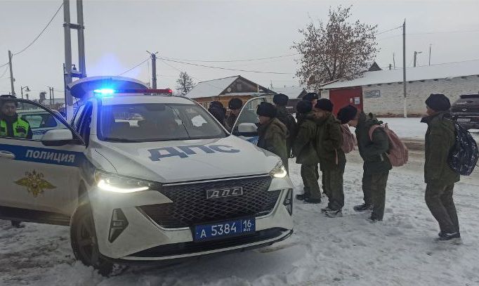 Кадеты Спасского района посетили отдел полиции
