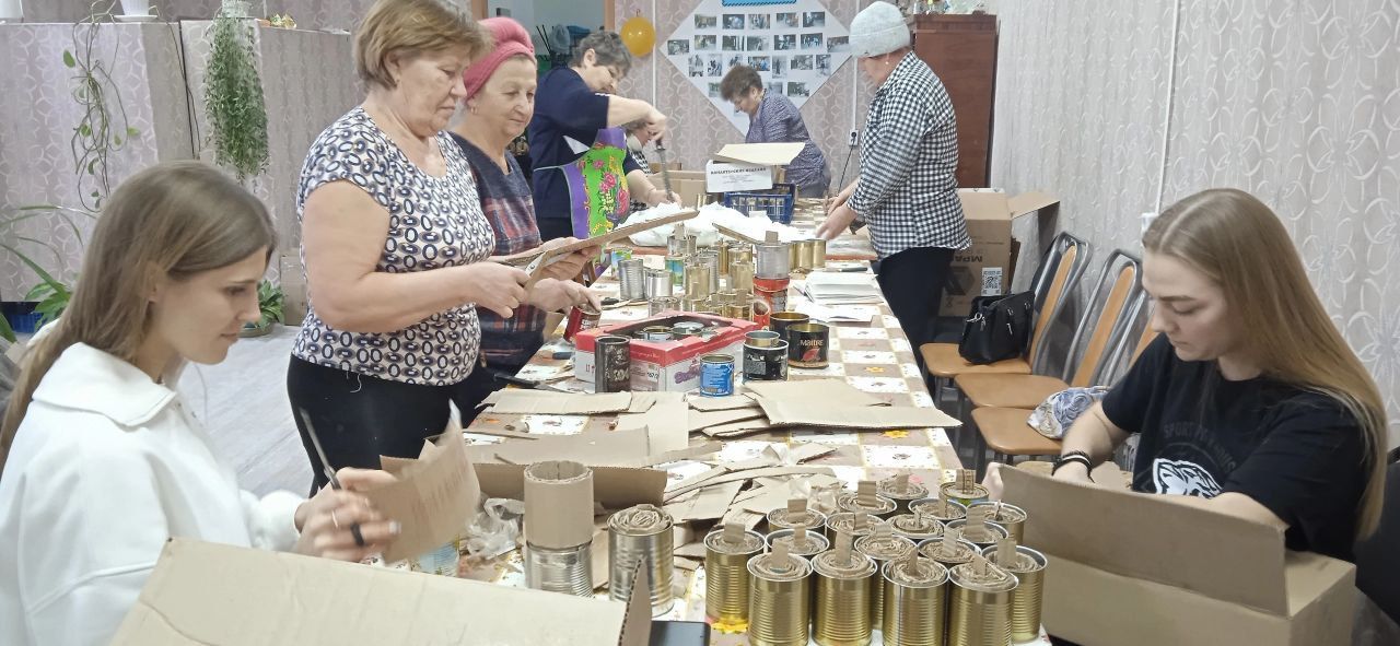 Жители Спасского района продолжают оказывать помощь бойцам СВО