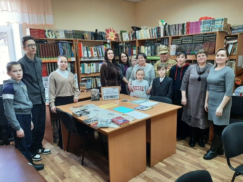 В библиотеке села Иж-Борисково прошло мероприятие «Афганистан - рана моей души...»