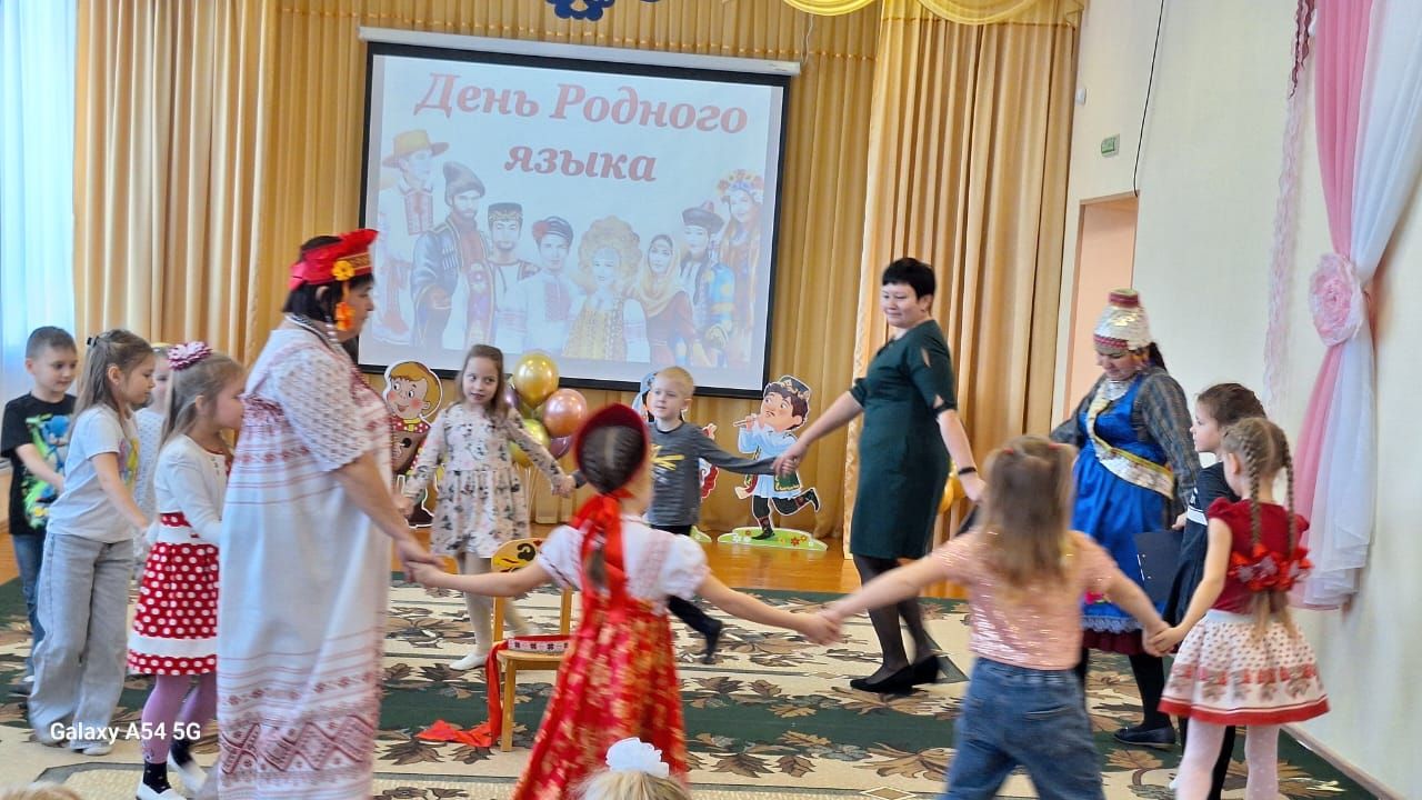 В детских садах Спасского района прошли мероприятия, посвящённые Международному дню родного языка